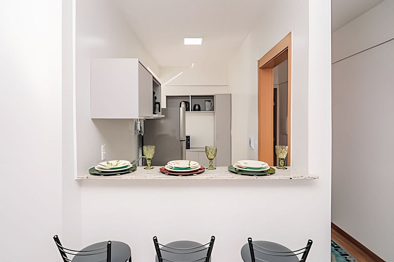 Nosso Apê Padre Café: Garagem | Wifi | Cozinha